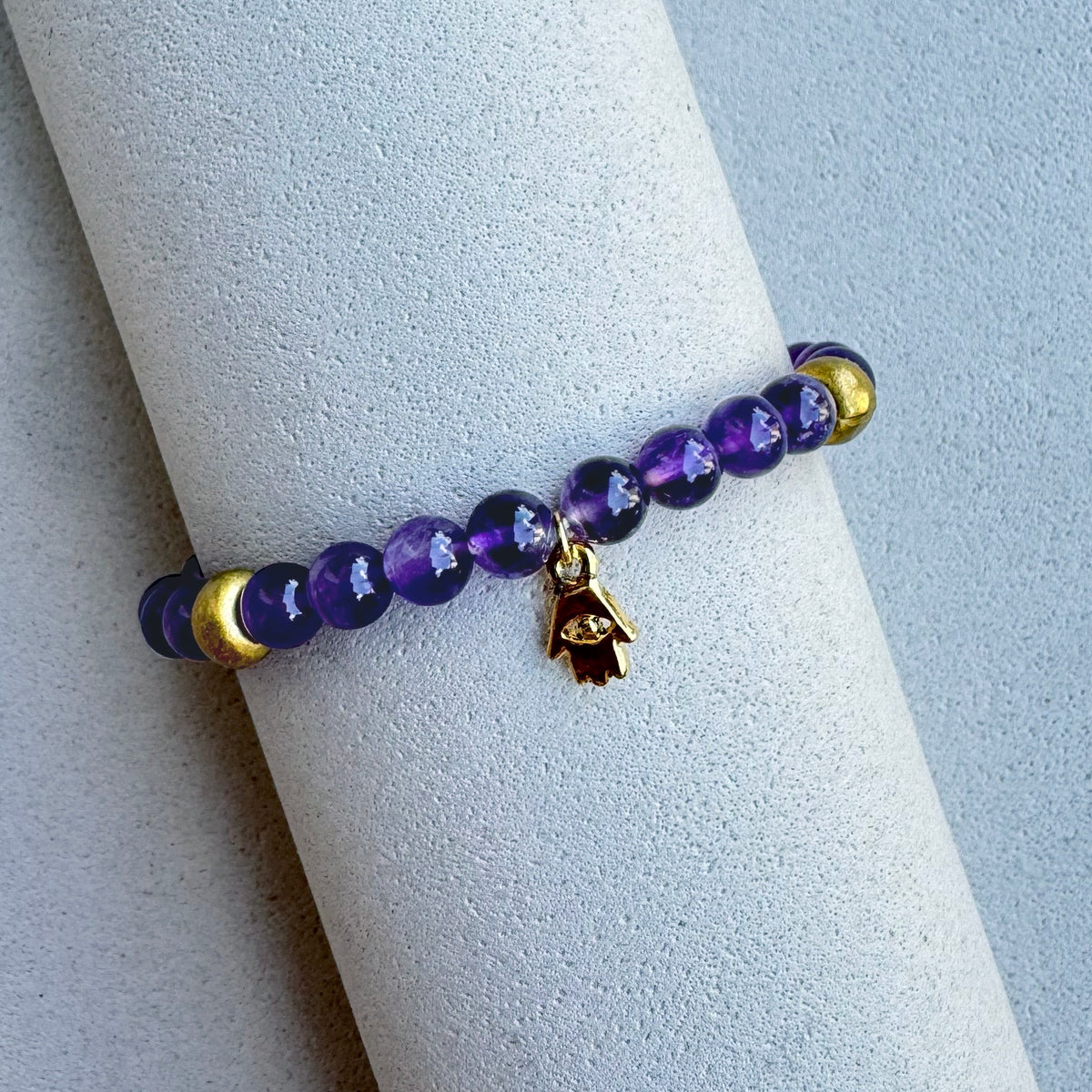 Pulsera Beads - Amatista