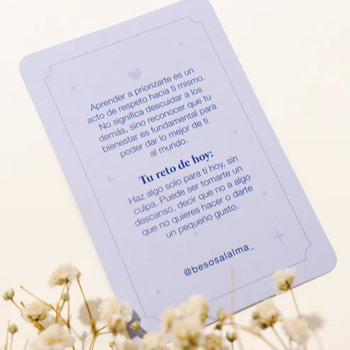 Oráculo con Frases y Retos de Gratitud